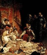 Paul Delaroche The Death of Elizabeth I, Queen of England USA oil painting artist